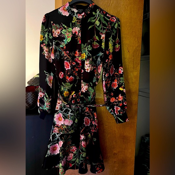 GUESS BY MARCIANO Blair Floral Dress | Size US 4/EU 40 - Picture 6 of 8